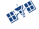 Satellite icon white